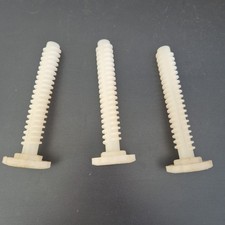 Lot de 3 pieds pour lave vaisselle Whirlpool Indesit Hotpoint 