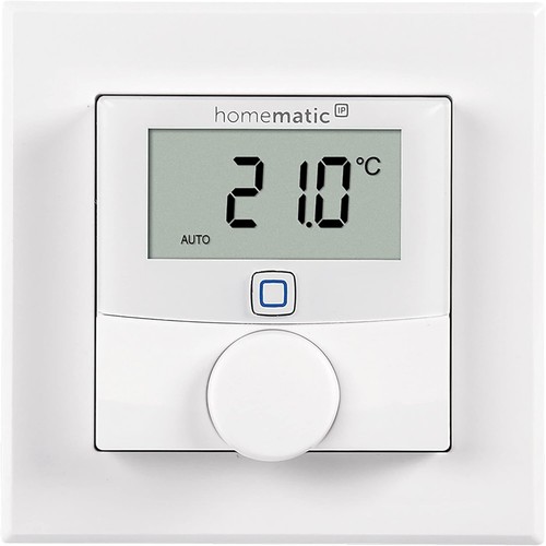 Thermostat mural avec sortie - ,