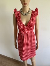 Robe rouge neuve à pois