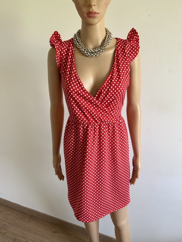 Robe rouge neuve - à, pois