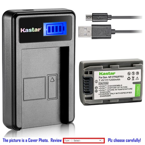 Kastar battery lcd charger - kastar,