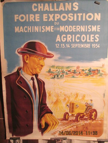Affiche ancienne machines - affiche,