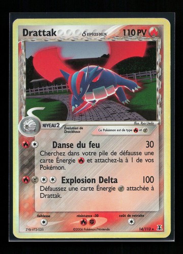 Carte pokémon drattak - pokémon,