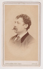 CDV Otto & Fière à Paris - Dugué de la Fauconnerie*, préfet de Mamers - c.1874