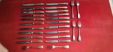 20 COUTEAUX ET 6 FOURCHETTES DONT UNE LARGE, AIR FRANCE PAR CHRISTOFLE FRANCE
