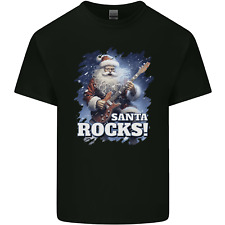Santa Rocks T-Shirt De Noël