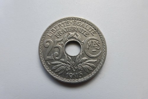 France centimes 1915 cme - 25,