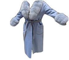 Manteau Fourrure Alpaga Et Renard