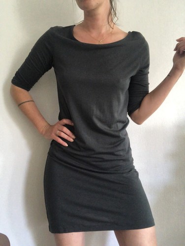 Robe sessun grise anthracite - grise,