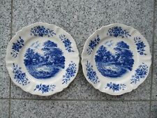 2 assiettes dessert gâteau