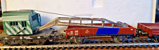 MÄRKLIN HO 4611- Wagon grue et ses deux wagons à bords bas Kklm 505