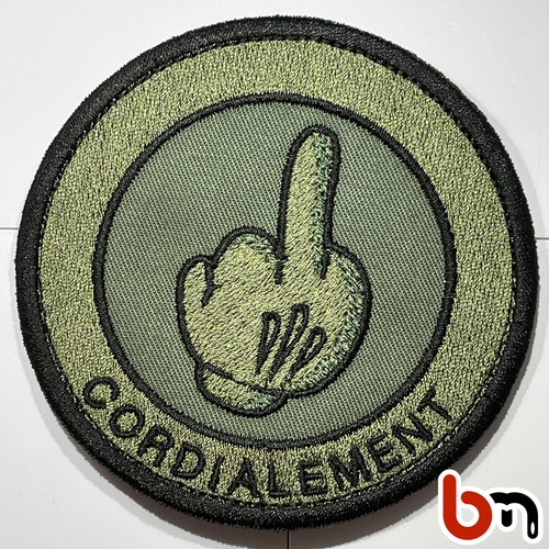 Ecusson cordialement patch - ecusson,