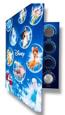 Walt Disney Complet 24 Pièces Collectionneurs Ensemble - Frozen,Roi Lion & Plus