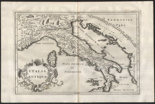 1727 gravure originale carte - originale,