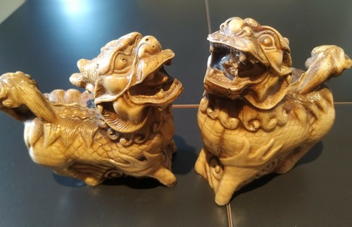 Paire chiens foo - paire,