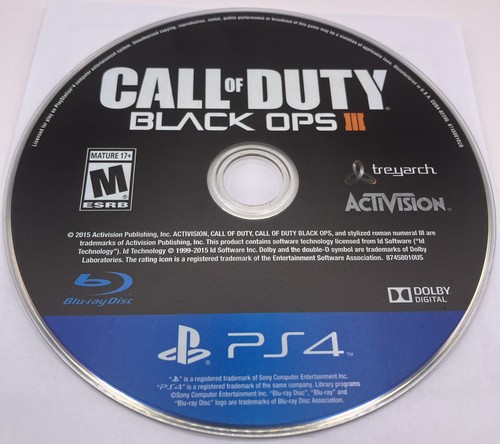Call duty black ops - black, iii