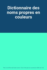 Dictionnaire des noms propres