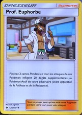 carte Pokémon 128/149 Prof. Euphorbe SM1 - Soleil et Lune NEUF FR