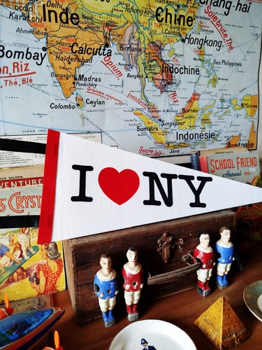 Fanion love new york - love, |