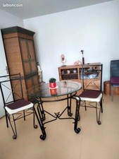 Table vitrée ronde - , 95
