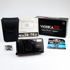 ⭐MINT⭐ FILM TESTED Yashica T4 3.5 35mm Carl Zeiss Japan Camera Super T3 T5 T2