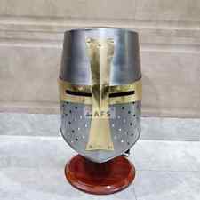 Casque Croisé Templier Armure Chevalier Médiéval Armure Grecque Romaine Spart...