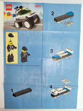Notice Lego City - 6471 4WD Police Patrol - Instructions only