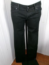 Pantalon jean noir stretch enduit G-STAR CORVET W30 L34  40 taille basse droit