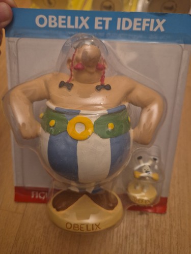 Figurine obélix idéfix - obÉlix, et