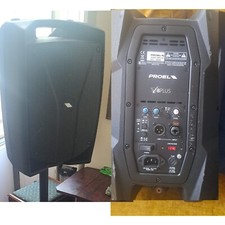 PROEL V8PLUS Actif Haut-Parleur, 20.3cm, 400W -  Pour DJ et Musiciens