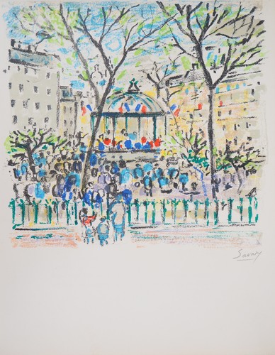 Robert savary paris - paris,, kiosque