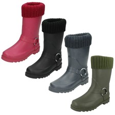 Bottes pluie doublées - de,