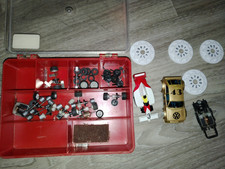 lot de pièces f1 scirocco tcr tyco slot car  et matchbox-  circuits Tyco