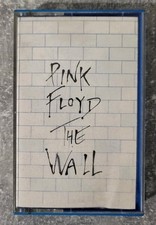 Cassette K7 Audio TAPE Pink Floyd The Wall 1979 Bleue Vintage Ancien Electrola