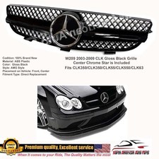 03-09 CLK All Black Grille