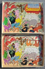 PUZZLE en bois 1975 THE WORLD