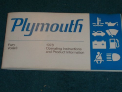 Plymouth volare fury 1978 - &,