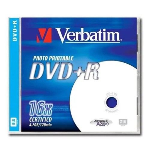 Dvd 7gb 120min verbatim - 4,7gb,