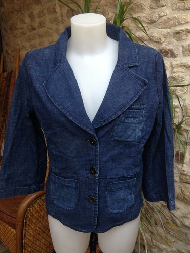 Manoukian veste femme jeans - manoukian,