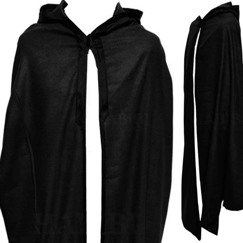 Djellaba marocaine cape noire - djellaba,