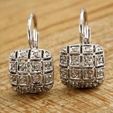 Boucles d'Oreilles en OR Blanc