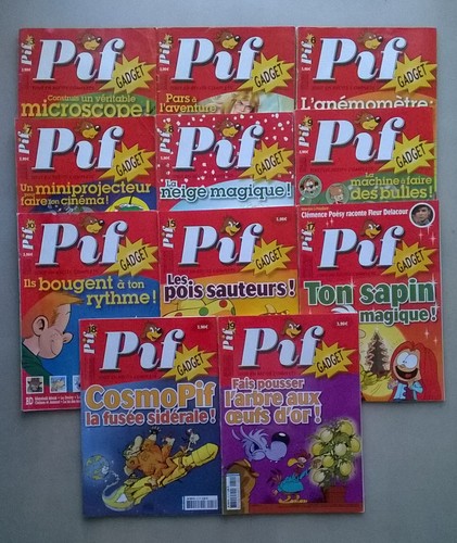 Anciennes pif gadget - 12, "
