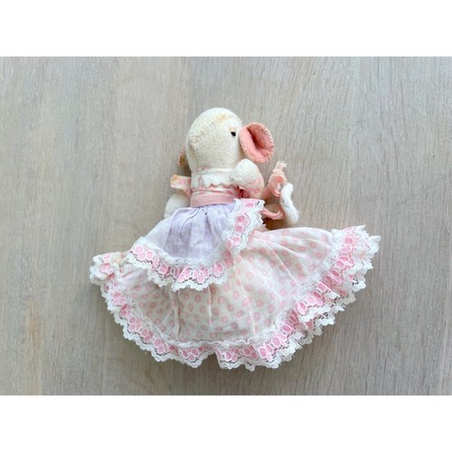 Ancienne peluche agneau
