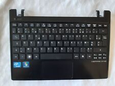 Clavier complet et pavé tactile AZERTY pc portable  Acer Aspire one A0756 Noir