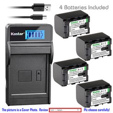 Kastar Battery LCD Charger for