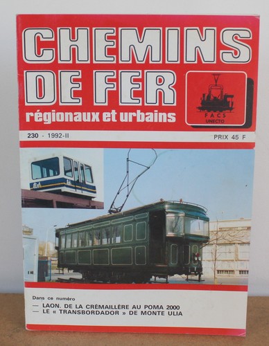 Chemins fer régionaux et - fer,