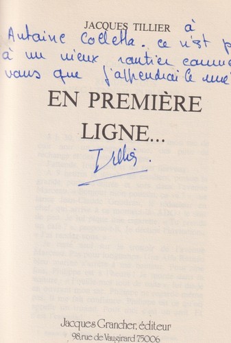 Jacques tillier premiere - en,