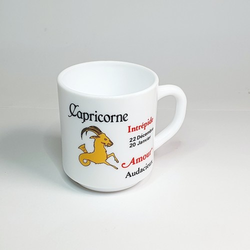 Ancien mug tasse - mug, capricorne