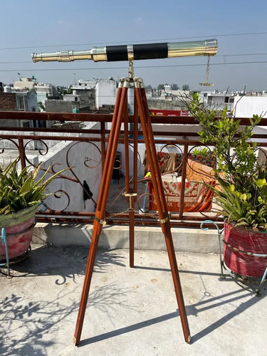 Télescope nautique laiton - télescope,