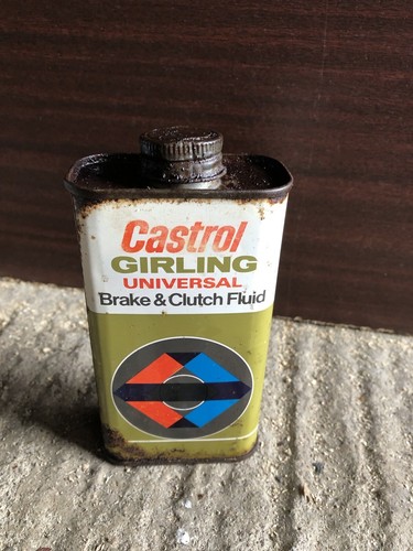 Old castrol oil can - castrol,